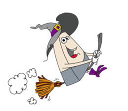 Trio in Halloween sticker #6956037