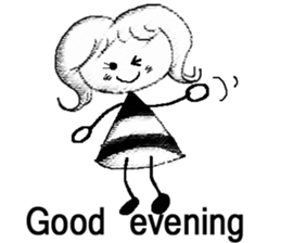 Monochrome Yosshy sticker #6956442