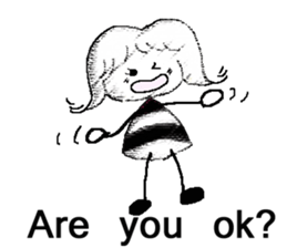 Monochrome Yosshy sticker #6956446