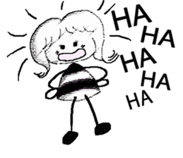 Monochrome Yosshy sticker #6956450