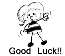 Monochrome Yosshy sticker #6956460