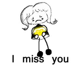 Monochrome Yosshy sticker #6956463