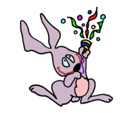 next to Mr. Rabbit sticker #6957002