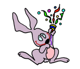 next to Mr. Rabbit sticker #6957002