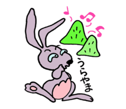 next to Mr. Rabbit sticker #6957029