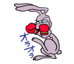 next to Mr. Rabbit sticker #6957033