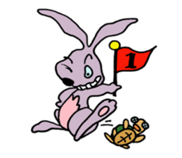 next to Mr. Rabbit sticker #6957037