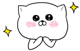 Cute cat Hangul Sticker (JPN.ver) sticker #6957207