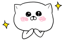Cute cat Hangul Sticker (JPN.ver) sticker #6957207