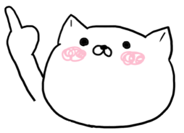 Cute cat Hangul Sticker (JPN.ver) sticker #6957225