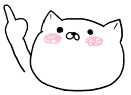Cute cat Hangul Sticker (JPN.ver) sticker #6957225