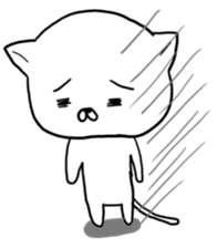 Cute cat Hangul Sticker (JPN.ver) sticker #6957234