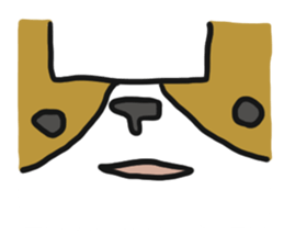 Cute Phoota is Corgi. sticker #6957291