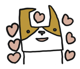 Cute Phoota is Corgi. sticker #6957305