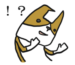 Cute Phoota is Corgi. sticker #6957307