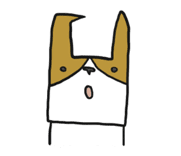 Cute Phoota is Corgi. sticker #6957314