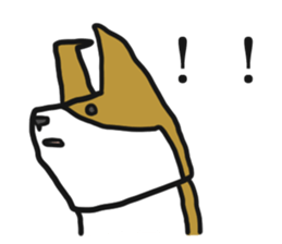 Cute Phoota is Corgi. sticker #6957315