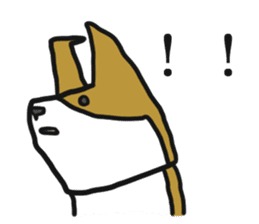 Cute Phoota is Corgi. sticker #6957315
