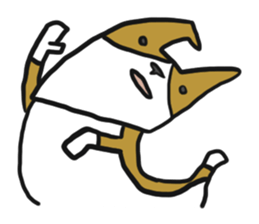 Cute Phoota is Corgi. sticker #6957316