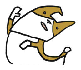 Cute Phoota is Corgi. sticker #6957316