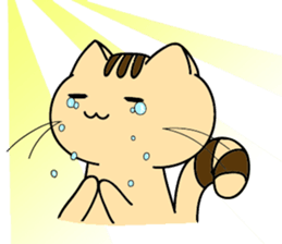 Cat popping sticker #6957483