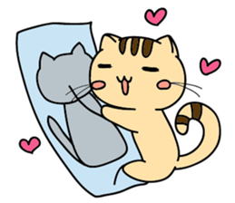 Cat popping sticker #6957505