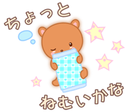 Lovey-Dovey Bears Cocoa & Vanilla sticker #6957548