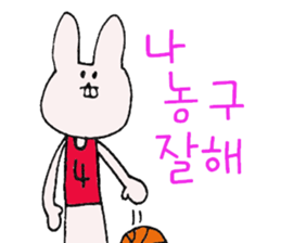 Rabbit of a snaggletooth "Dep-PA" sticker #6957715