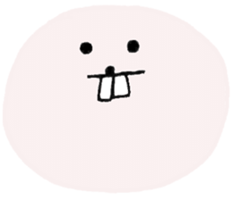 Rabbit of a snaggletooth "Dep-PA" sticker #6957719