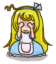 Ennui Alice-chan sticker #6958041