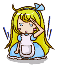 Ennui Alice-chan sticker #6958046