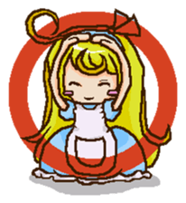 Ennui Alice-chan sticker #6958047