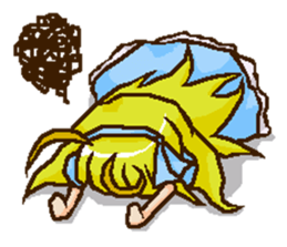Ennui Alice-chan sticker #6958059