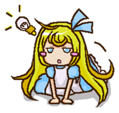 Ennui Alice-chan sticker #6958060
