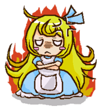 Ennui Alice-chan sticker #6958068