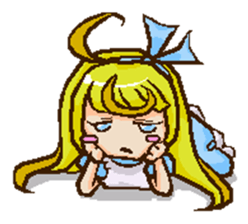 Ennui Alice-chan sticker #6958070