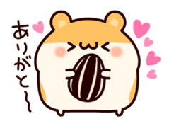 Everyday message of hamsters sticker #6958204