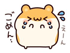 Everyday message of hamsters sticker #6958215