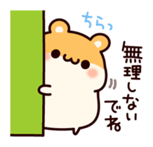 Everyday message of hamsters sticker #6958220