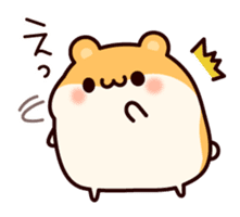 Everyday message of hamsters sticker #6958232