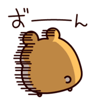 Everyday message of hamsters sticker #6958235