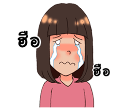 Ribbin & Rainbow sticker #6958670