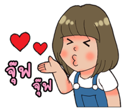 Ribbin & Rainbow sticker #6958676