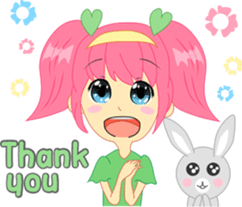 Cream, a little girl sticker #6958763