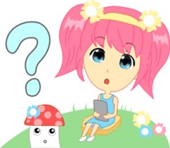 Cream, a little girl sticker #6958767