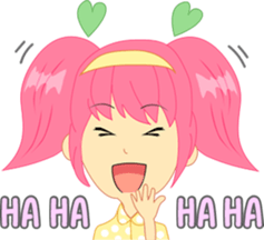 Cream, a little girl sticker #6958769