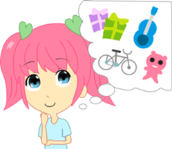 Cream, a little girl sticker #6958774