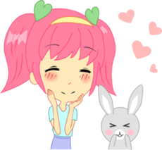 Cream, a little girl sticker #6958775