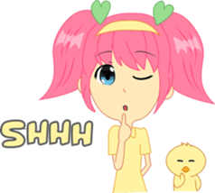 Cream, a little girl sticker #6958776