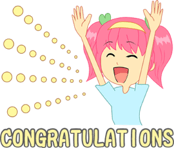 Cream, a little girl sticker #6958781